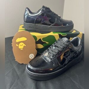 LIMITED EDITION BAPE STA Black Sneakers